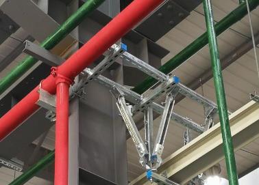 商丘市该抗震支架的整体式支吊架结构协调性好